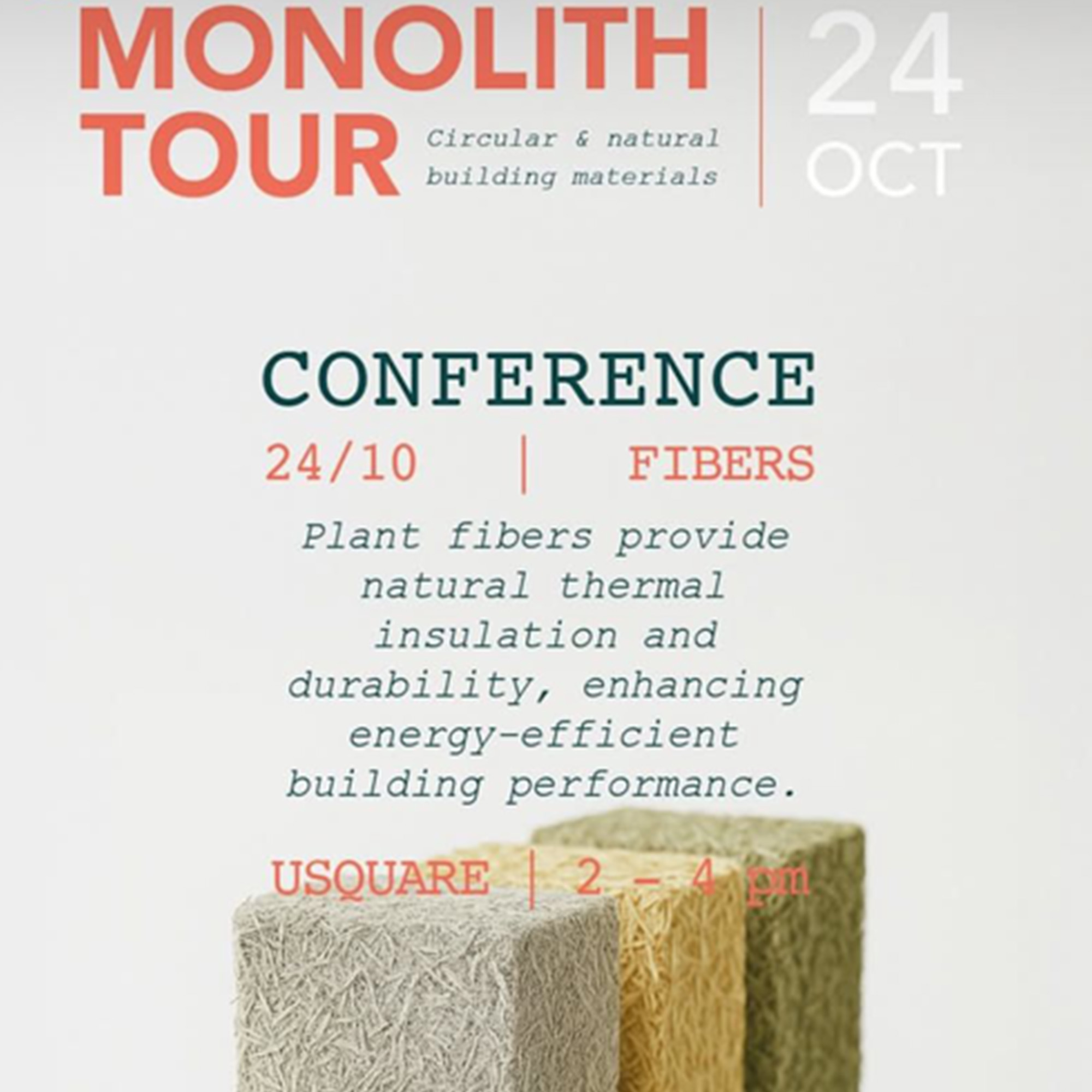 Monolith Tour : conférence fibres