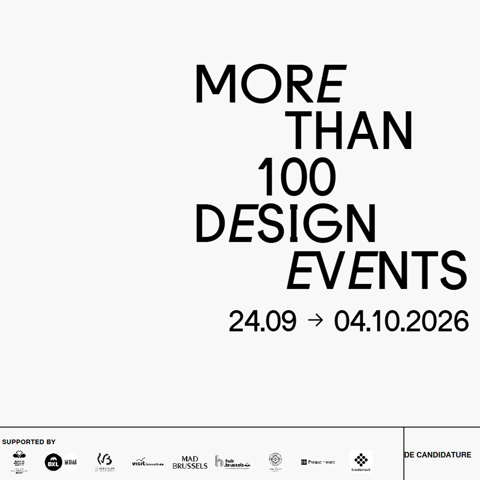 Design Week Brussels 2026